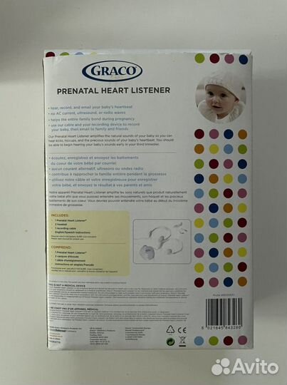 Стетоскоп Graco Prenatal Heart Listener