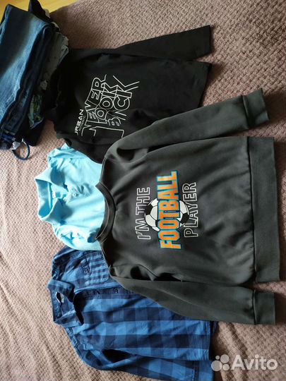 Вещи пакетом для мальчика 128