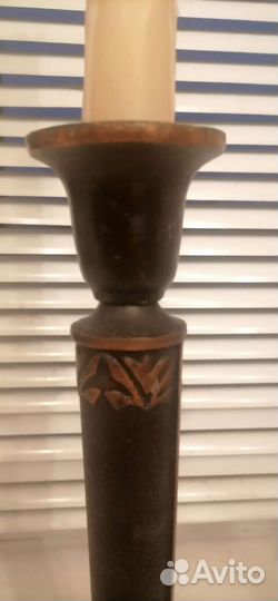 Подсвечник металлический времён СССР