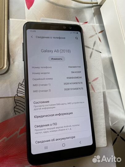 Samsung Galaxy A8 (2018), 4/32 ГБ