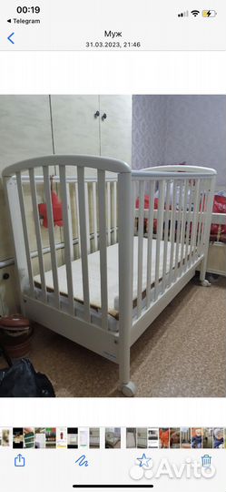 Детская кроватка