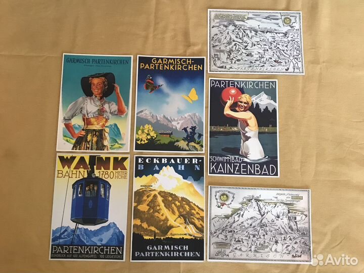 Открытки Garmisch-Partenkirchen