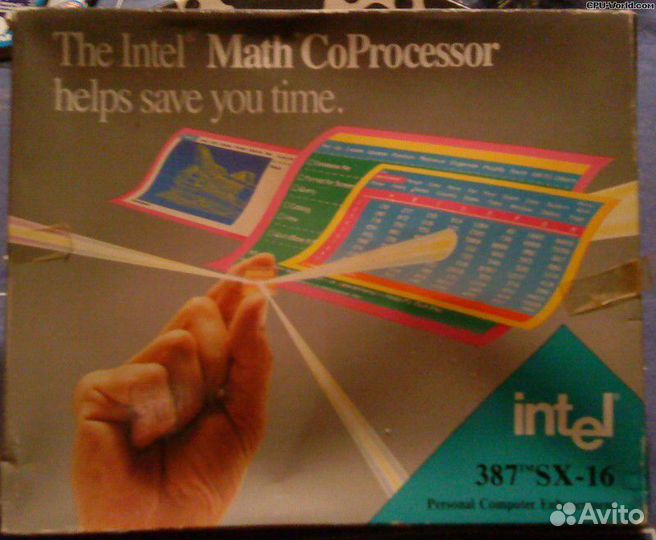 Сопроцессоры intel '86 16Мгц 68-контактные