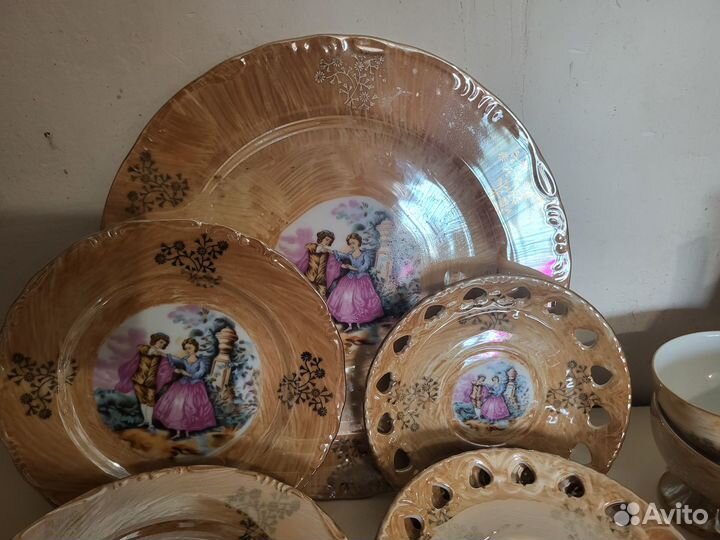 Набор сервиз чайный на 6 персон Япония тип Мадонна