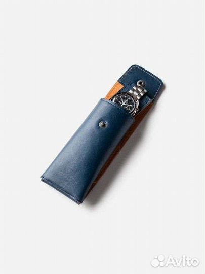 Пенал для часов из итальянской кожи