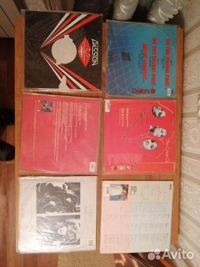 Пластинки виниловые импортные