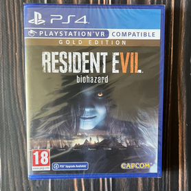 Resident evil 7 gold edition ps4 диск