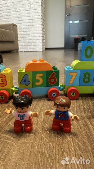 Набор Lego duplo 10847 мой первый поезд