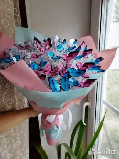 Букет из бабочек