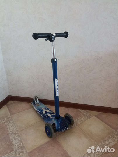Самокат детский трехколесный бу