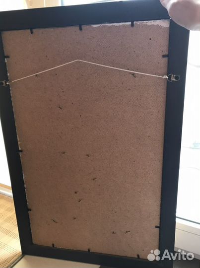 Панно с искусственными цветами