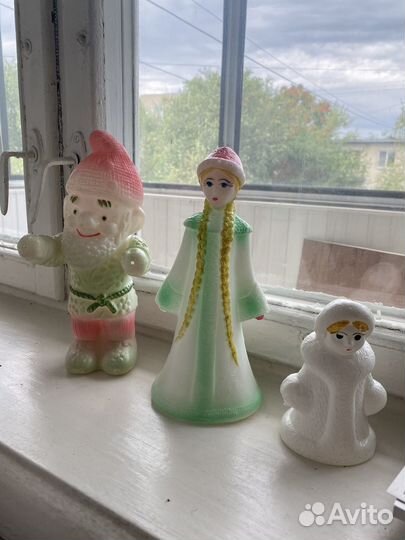 Снегурочка СССР пластмассовая