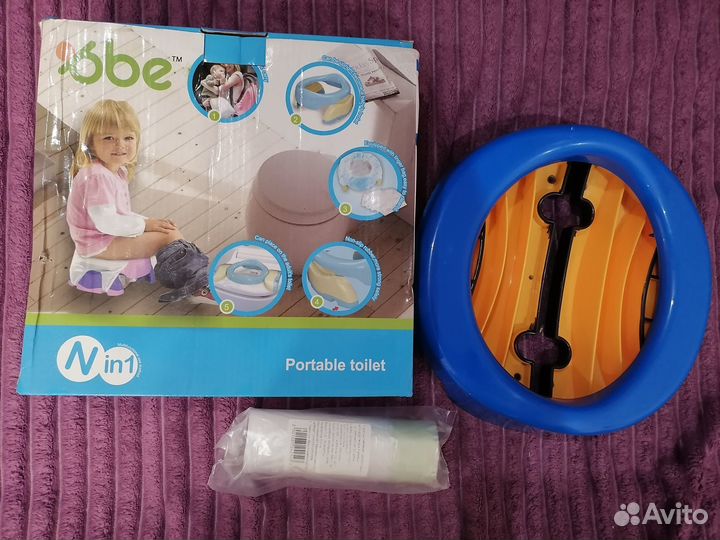 Горшок детский дорожный