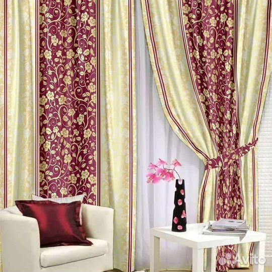 Дизайн и пошив штор