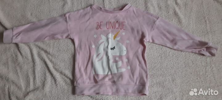 Лонгслив на девочку 104-110