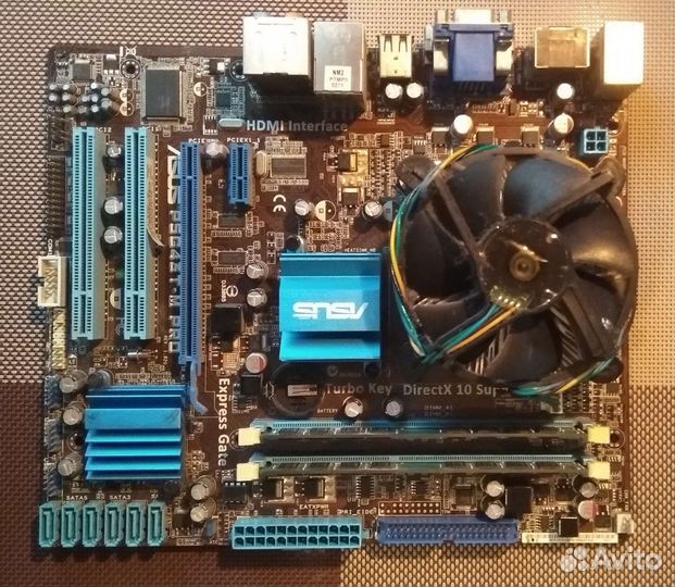 Asus P5G43T-M PRO +8Gb +E4500/Q9505