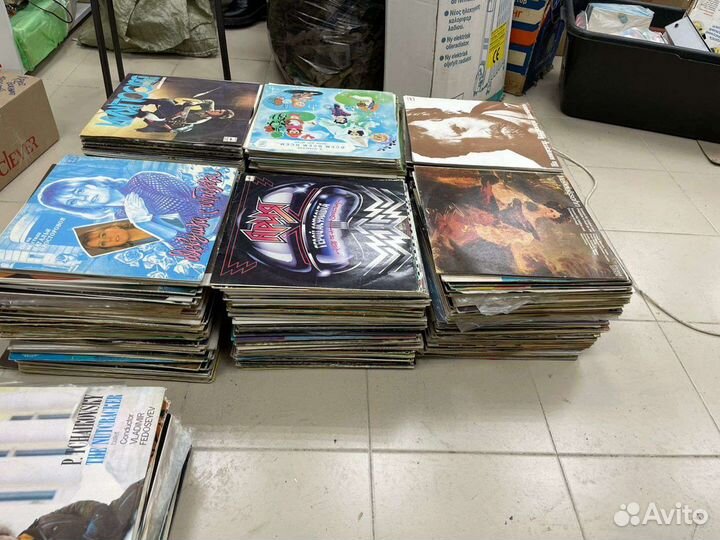 Виниловые пластинки разные опт от 80 штук (сзр)