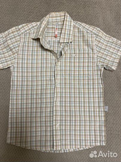 Рубашки для мальчика ruum и orby, на рост 110-116