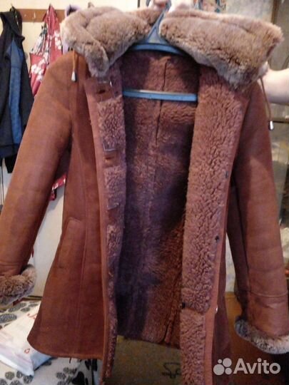Дубленка натуральная женская на девочку