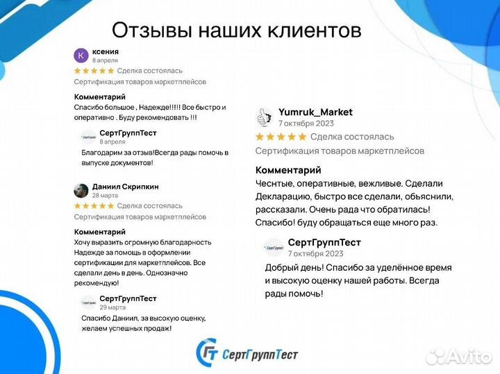 Сертификация товаров маркетплейсов