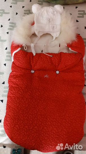 Кокон для новорожденных зимний
