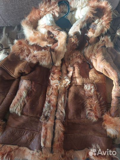 Дубленка детская на девочку