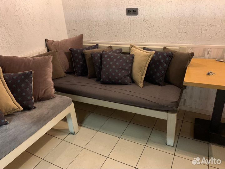 2 Дивана и 20 подушек б/у