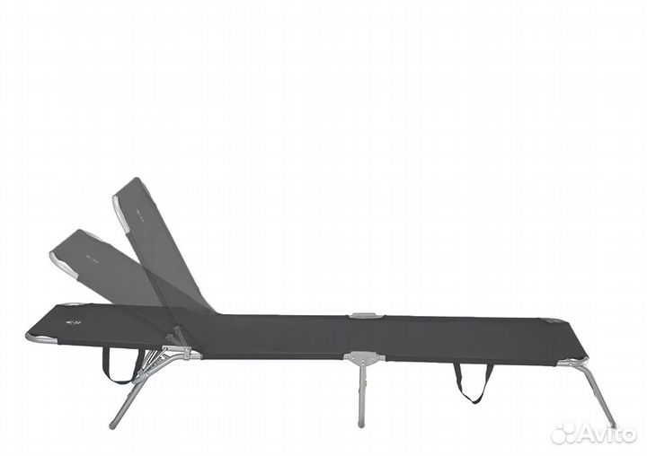 Раскладушка кемпинговая Comfort Grey