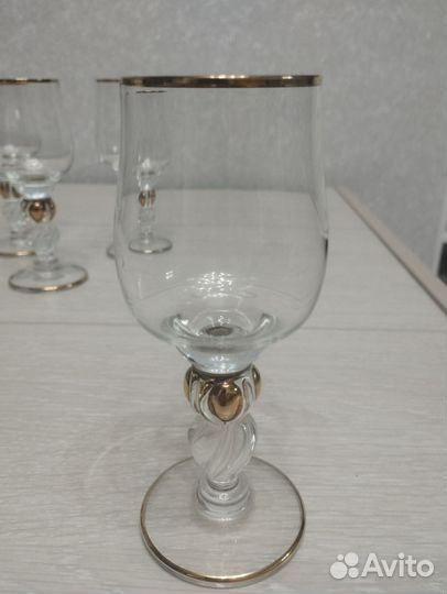 Фужеры богемия СССР