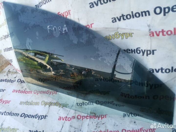 Стекло двери переднее правое Chery Fora