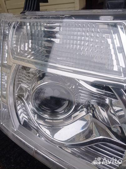 Фары nissan pathfinder линзы ксенон