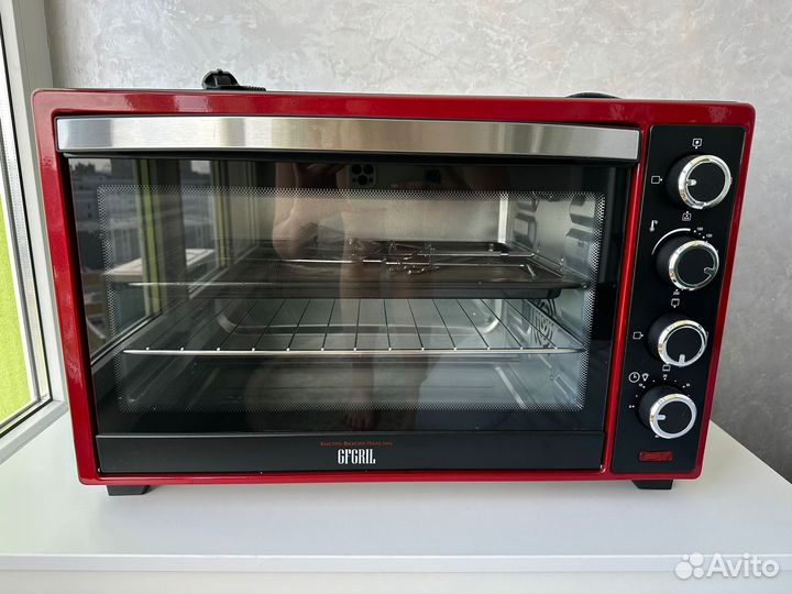 Духовка электрическая мини-печь gfgril GFO-48BR