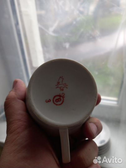 Чашка с блюдцем СССР