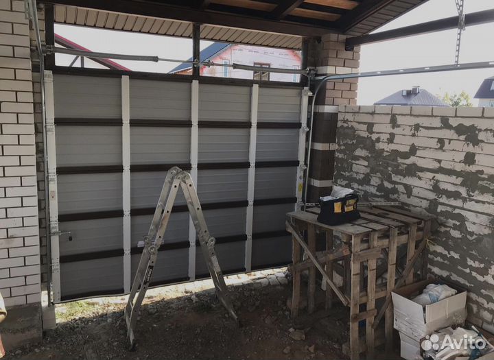 Холодные секционные ворота RSD02-SLP