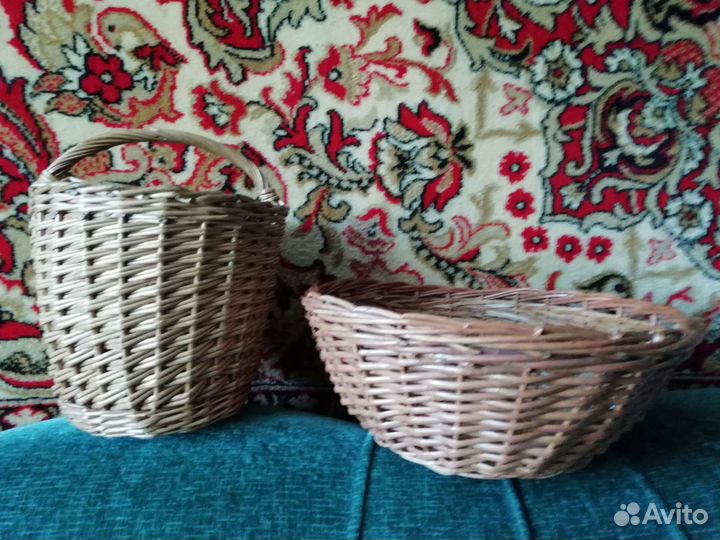 Корзина плетеная