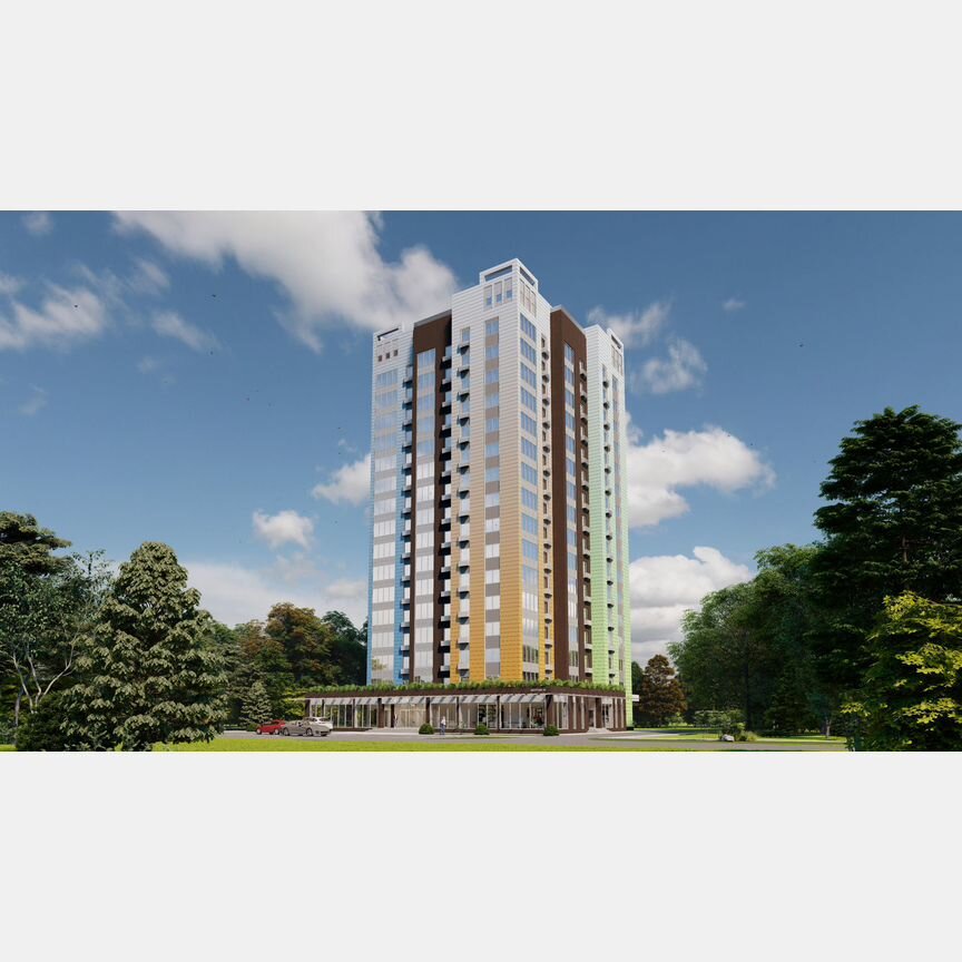 3-к. квартира, 126,1 м², 3/14 эт.