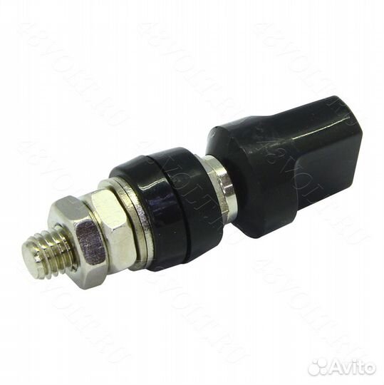 Винтовой зажим M10 черный