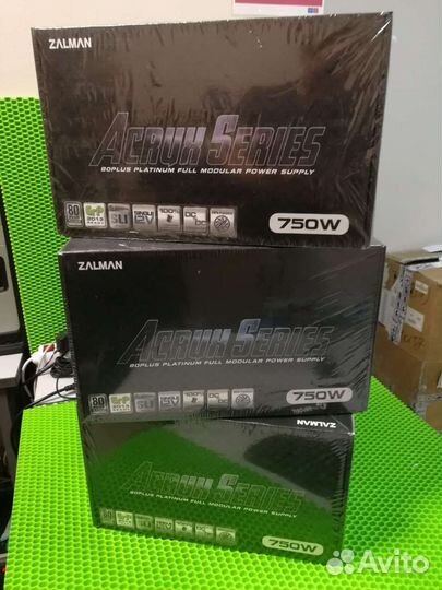 Новый Блок питания Zalman 750W 80+Platinum