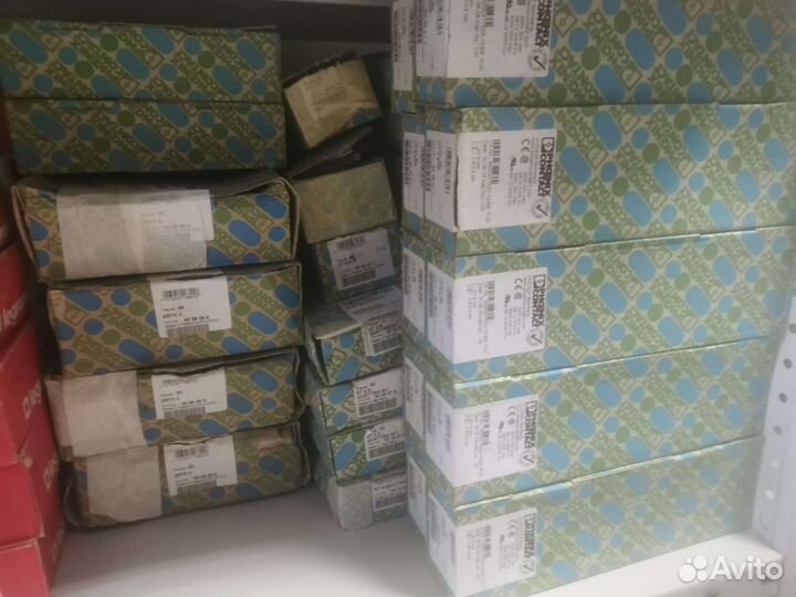 Клеммы на din-рейку Phoenix Contact