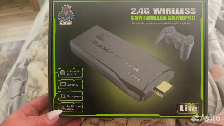 Игровая приставка 2.4g Wireless dendy sega денди