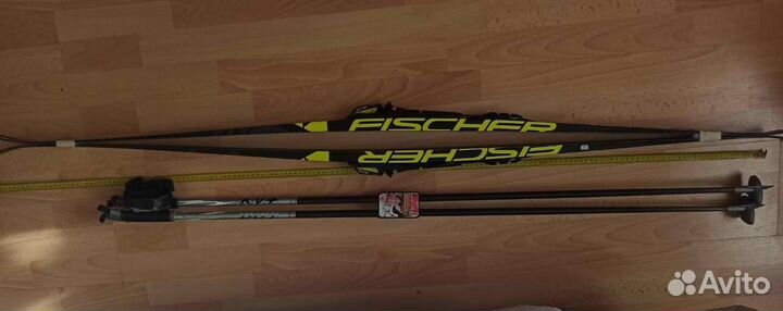 Лыжи беговые fisher carbonlite skate JR IFP / 161