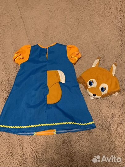 Костюм белочки 98 104