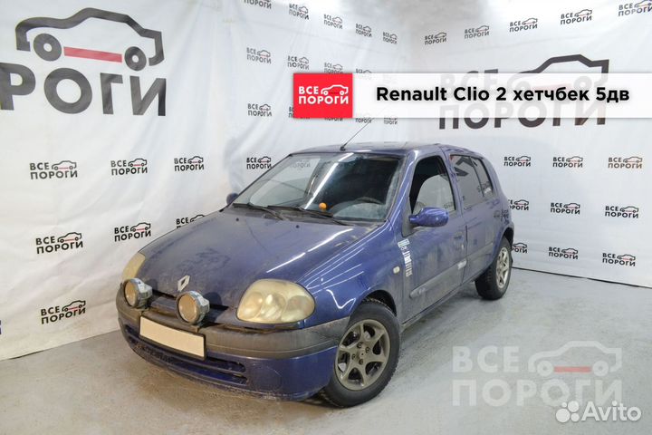Рем пороги для Renault Clio 2 5дв хетчбек