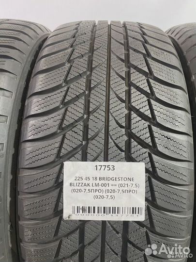 Bridgestone Blizzak LM-001 225/45 R18