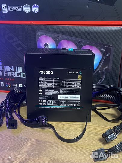 Блок питания DeepCool PX850G ATX3.0 с 12vhpwr