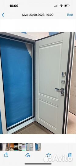 Дверь входная металлическая с терморазрывом