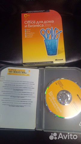Microsoft Office 2010 для дома и бизнеса 2010 бокс