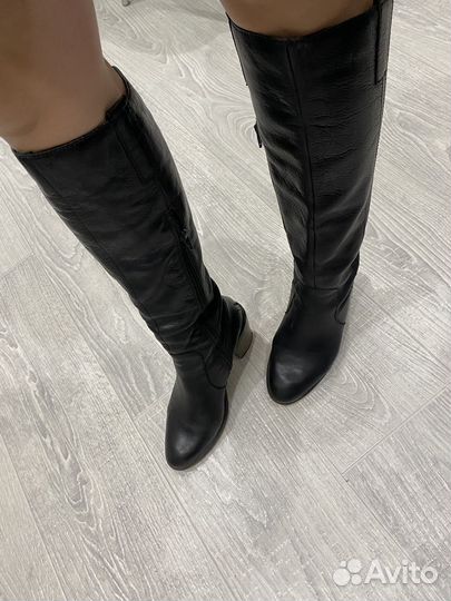 Кожанные казаки в стиле zara