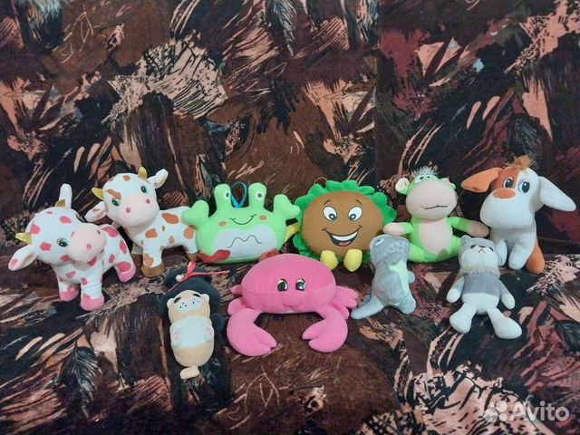 Много мягкие игрушки