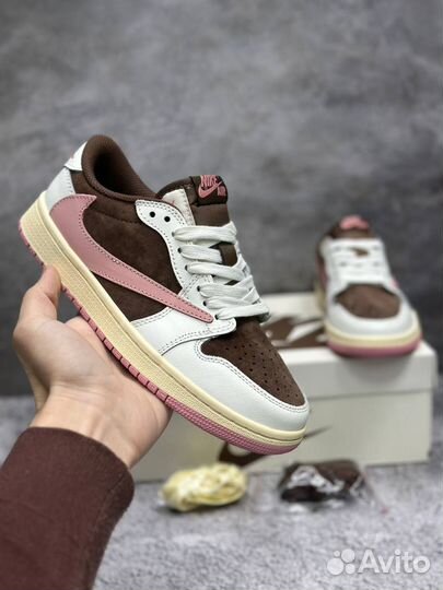 Кроссовки Nike Jordan 1 Travis Scott